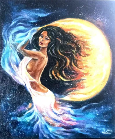 FEMME DE LUNE ROUGE — Yasmine Fidimalala